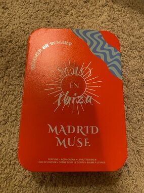 Madrid Muse Fragrance Tin - Bright Orange